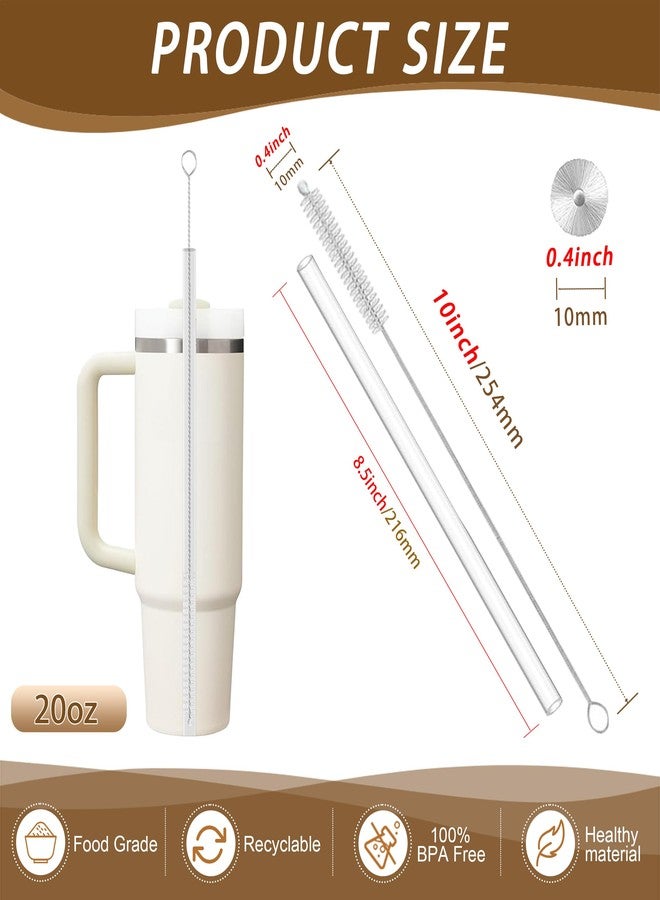 CIDYAUST Straw Cleaner for Baby Bottles,Stanley Straw Cleaner Brush for 20/30/40oz Stanley Mugs,Straw Cleaner Brush with Bushy Bristles,Straw Brush Cleaner for Various Straws and Hummingbird Feeders(3 Pack). - Image 2